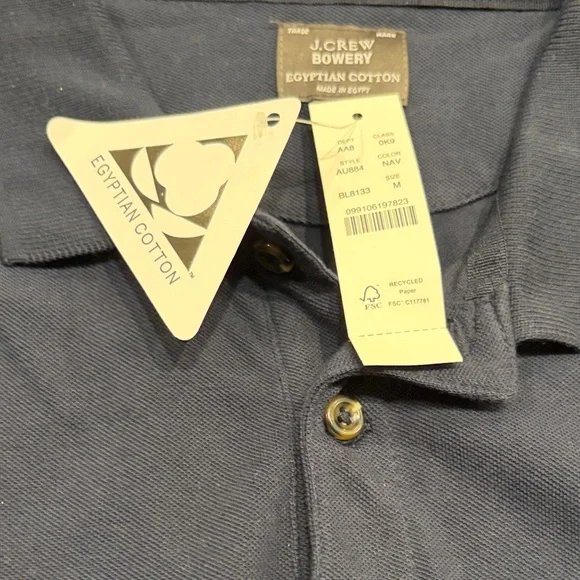 J. Crew Navy Blue Polo Shirt - Picture 4 of 7